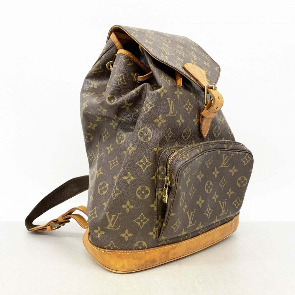 LOUIS VUITTON Brown Monogram Backpack - Picture 2 of 16